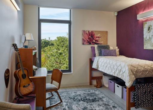 Student dorm room