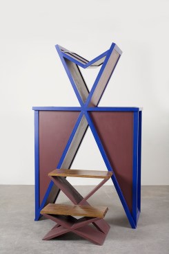 Dictionary for Building: Tabletop Bookshelf (1982–83)Siah ArmajaniWood, paint, bookPrivate collection