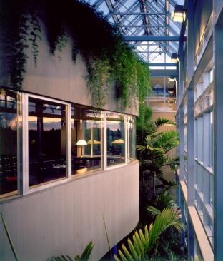 De Menil Residence, East Hampton, N.Y., Gwathmey Siegel & Associates Architects, 1983 (interior)