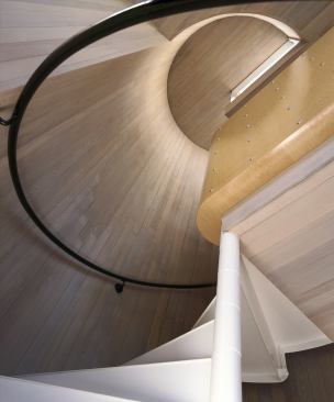 Gwathmey House, Amagansett, N.Y., Gwathmey Siegel & Associates Architects, 1967 (stair)