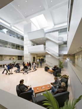 State University of New York at Albany Administration and Admission Building, Albany, N.Y., Gwathmey Siegel & Associates Architects, 2006 (interior)