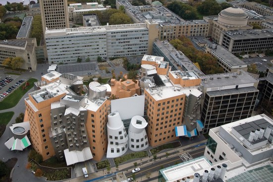 The Stata Center, designed by Gehry Partners