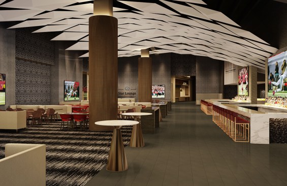 Champion's Lounge rendering (Aug. 2015).