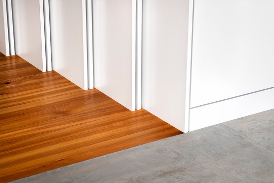 Detail of transitional bridge