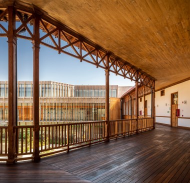 The Community Centre: the corridor