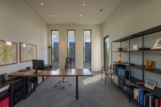 Walker Road house modern design home office