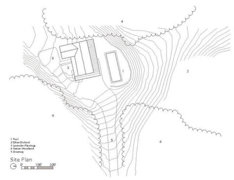 The project's site plan.