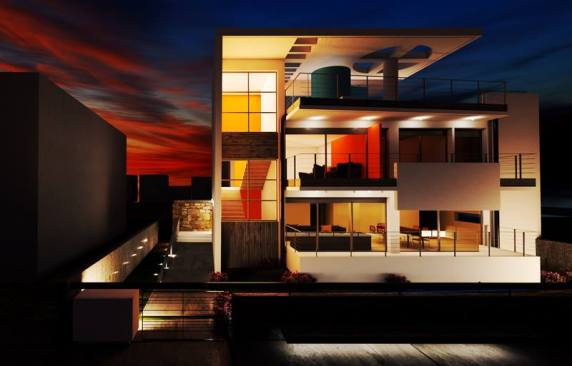 South view  from street