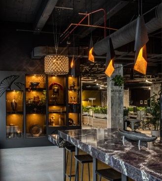 East Meets West Glam Mico-Kitchen