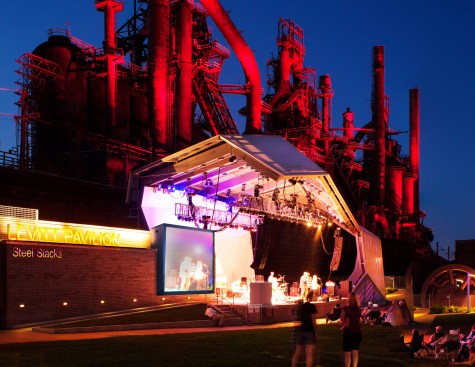 The Levitt Pavilion at SteelStacks, by WRT.