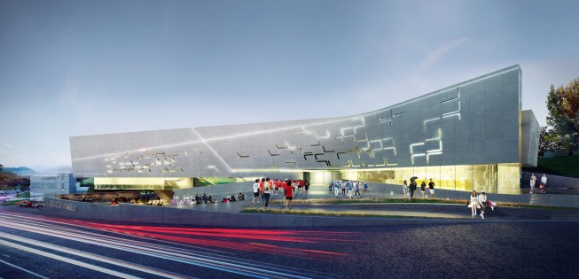 Sports+Complex+Project+-+Facades+Design