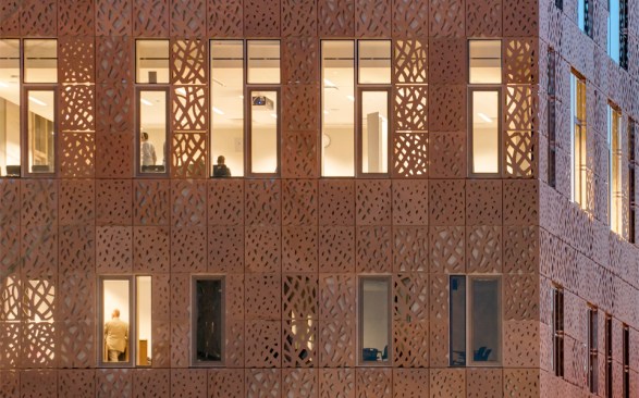 NYU, Center for Academic and Spiritual Life, Location: New York NY, Architect: Machado and Silvetti