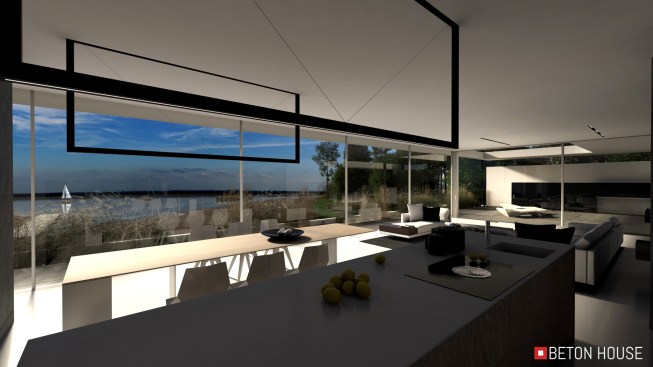 Beautiful modern house located just 100 m. away from the beach,