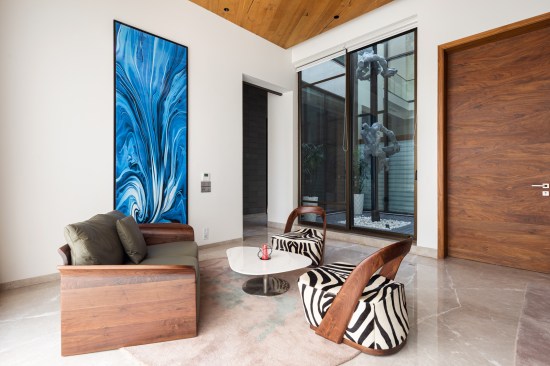 Courtyard View from Drawing Room