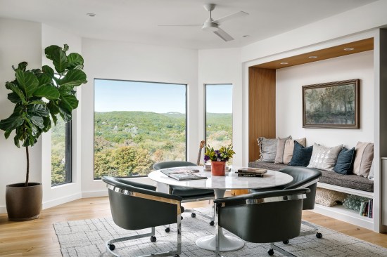 View of Breakfast Room which it self has Impressive Views