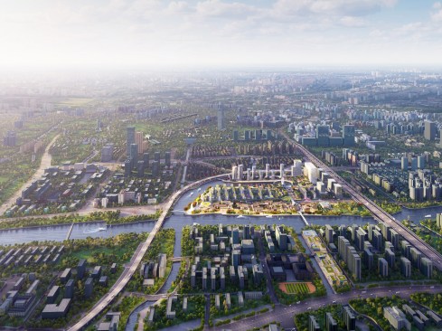 Aerial masterplan