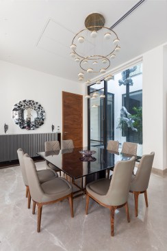 Courtyard view from dining Area Ground Floor.