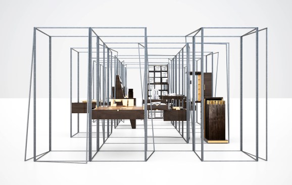 Rendering of the exhibition