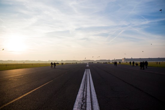 "100% Tempelhofer Feld," taken by Daniel Aguilar, of Tempelhofer Feld in Berlin; 2019 AIA|LA Architectural Photography merit award winner
