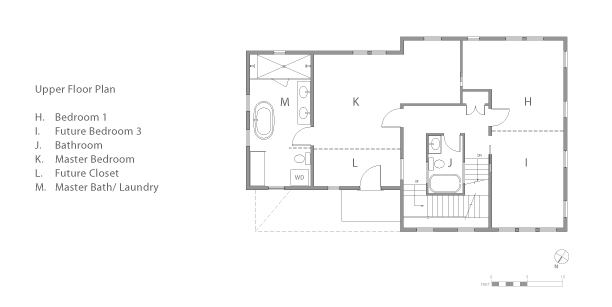 Second-floor plan