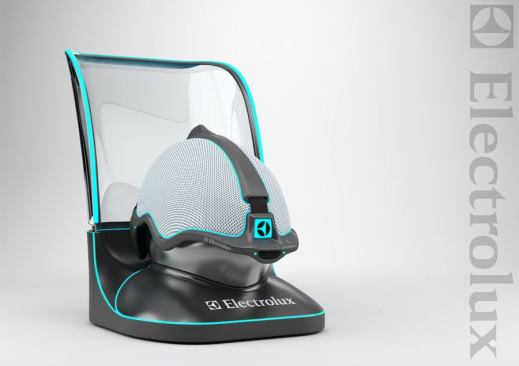 The Kitchen Hideaway is a virtual reality concept that allows the inhabitants of a communal building to imagine being in a kitchen. The thoughts of the user are then transmitted to robotic chefs within the building, who then prepare the meal in a real kitchen.