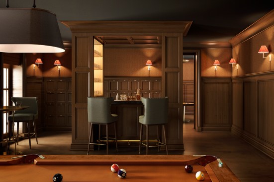 Billiards room