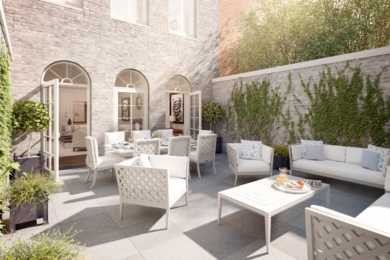 Townhouse garden