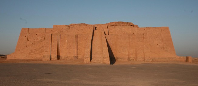 The Ziggurat of Ur as photographed in July 2006.