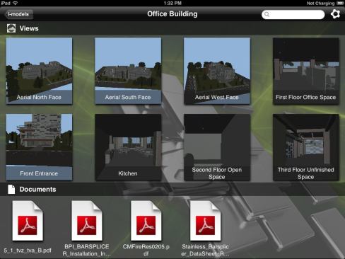 Users have access to embedded data in the 3-D building models through Navigator Mobile and Bentley's ProjectWise Explorer Mobile app.