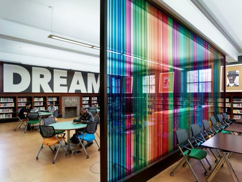 Reading room.