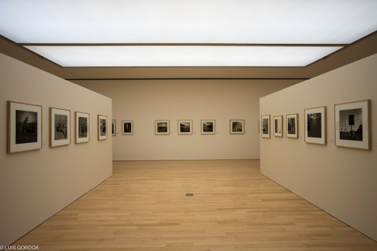 Renovated gallery interior.
