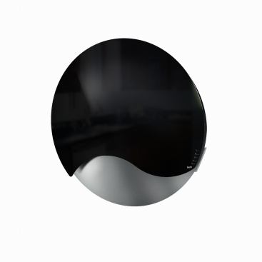 Using stainless steel and reflective glass for a yin-yang look, the 31-inch-wide Fusion comes ready for ducted or non-ducted applications and includes dual halogen lighting.