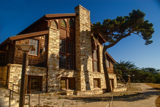 Merrill Hall, the last of Morgan's projects at the Asilomar YWCA, was finished in 1928.Image Courtesy Wayne Hsieh, Flickr Creative Commons 