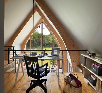 The Hudson Passive House loft.
