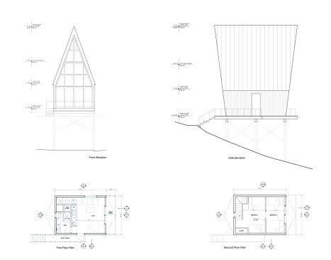 Nantahala Outdoor Center, plans and sections.