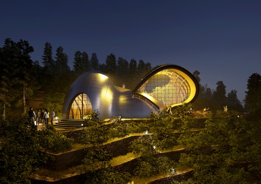 General night View of the Building