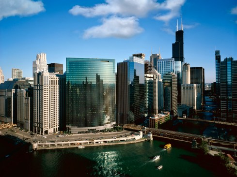333 Wacker Drive in Chiacgo.