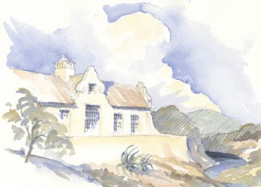 concept study for ranch on the Sabinal River in Texas