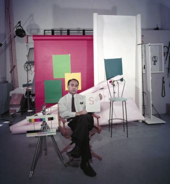 Self Portrait, Manhattan studio, 1950
