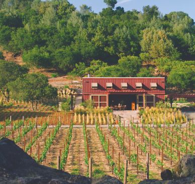 Napa Weekend House  CHDA 2005 – Accessory Building / Merit Award  Architect: Dahlin Group Architecture Planning, San Ramon, Calif.; Builder: R.H. Hess Development, Napa, Calif.; Photography: David Duncan Livingston  The shell of this cleverly designed 996-square-foot Napa Valley, Calif., weekend home and guest house resembles the outbuildings of the region's many wineries.