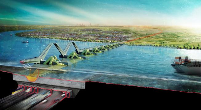 Thames Hub Airport Proposal, London.