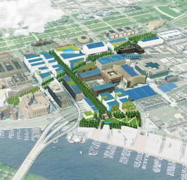 The SW Ecodistrict in 2030.