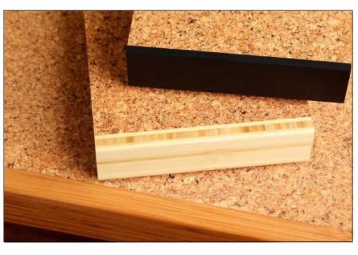 Suberra is a dense, lightweight, anti-bacterial cork countertop surfacing made from 100% post-industrial recycled cork grain. Naturally impermeable and non-porous, it resists water and stains, and inhibits bacterial growth. It also “heals” itself when it’s used as a cutting board in the kitchen. It comes in various lengths for countertops and tables. suberra.com.
