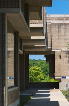 Orange County Government Center, Goshen, N.Y., by Paul Rudolph