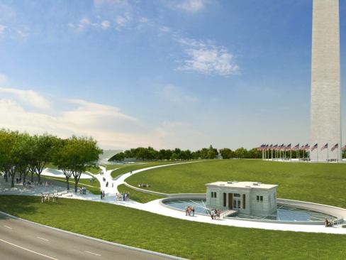 Washington Monument Grounds at Sylvan Theater: Michael Maltzan Architecture & Tom Leader Studio