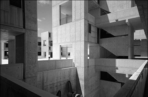 The Salk Institute, La Jolla, Calif., by Louis Kahn