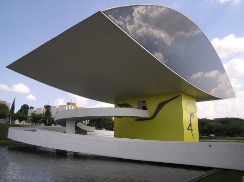Oscar Niemeyer Museum, Curitiba, Brazil, 2002.