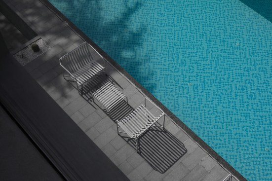 swimming pool (west courtyard)