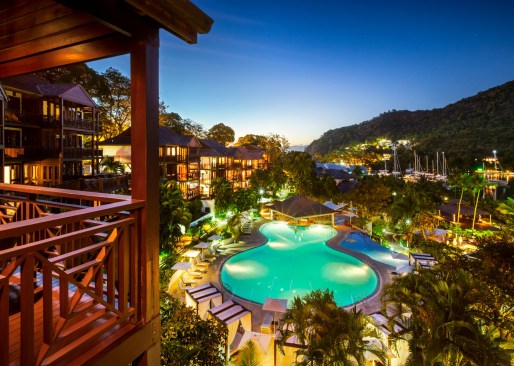 Capella Marigot Bay Exterior Designed By OBMI Architecture Firm