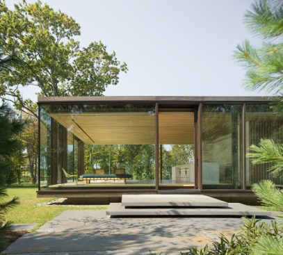 LM Guest House in Dutchess County, N.Y., by Desai Chia Architecture. Photo by Paul Warchol.